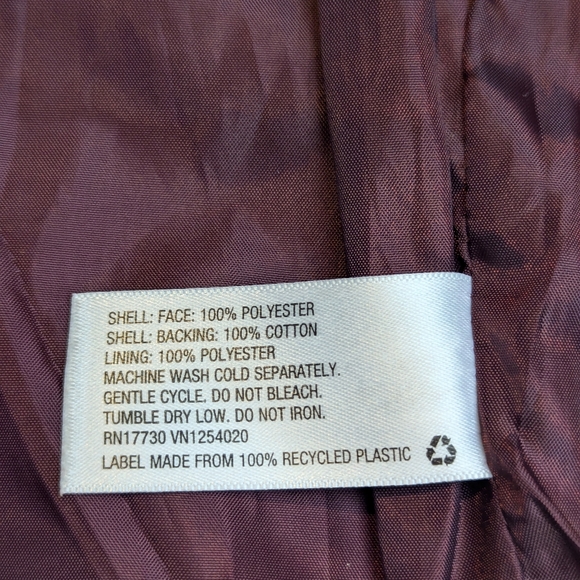 a new day Faux Light Mauve Jacket XL Bag 20 - Picture 6 of 10